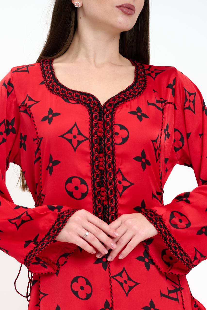 Moroccan jalabiya - Armani silk