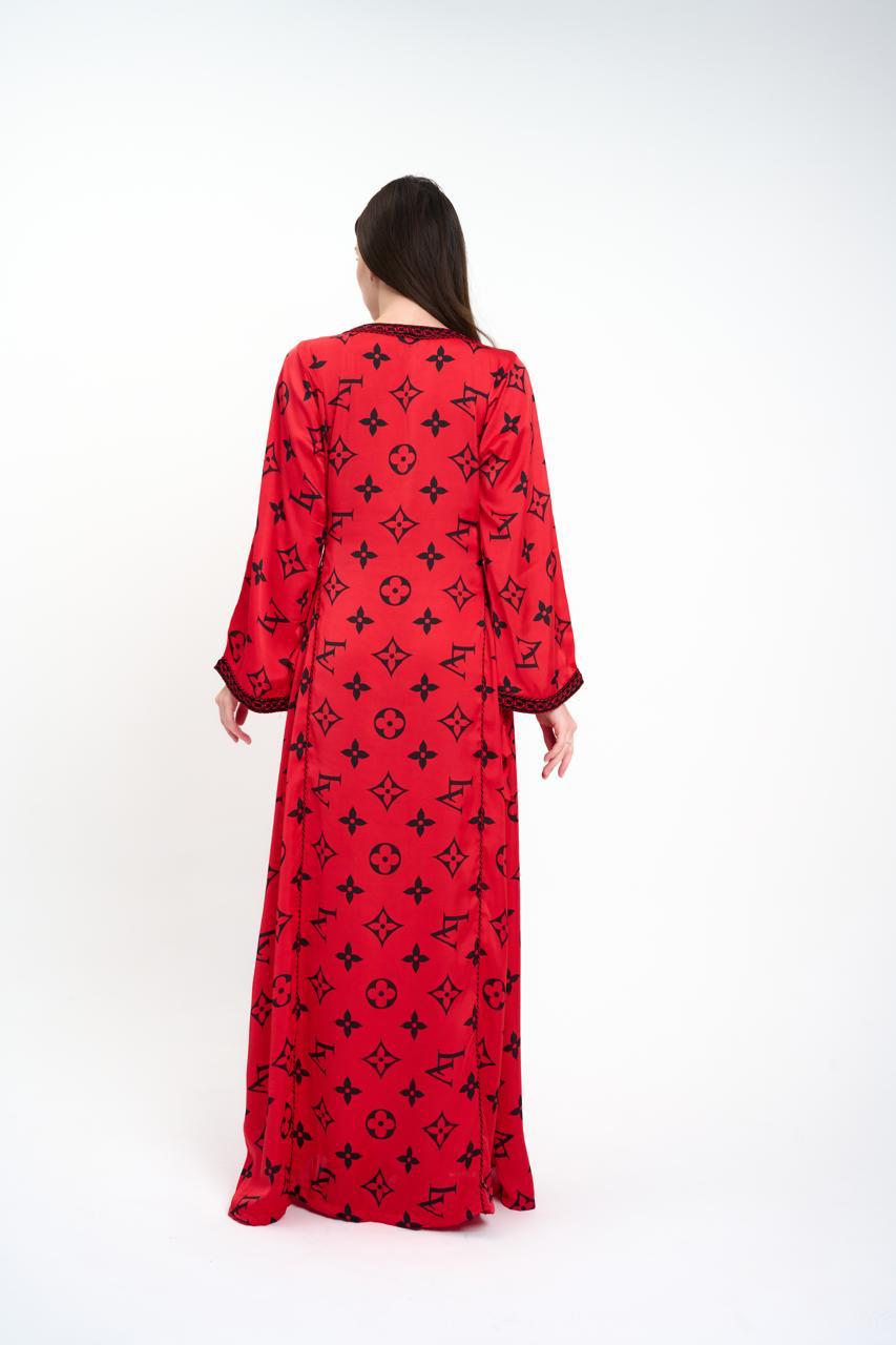 Moroccan jalabiya - Armani silk