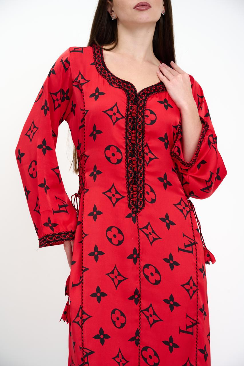 Moroccan jalabiya - Armani silk