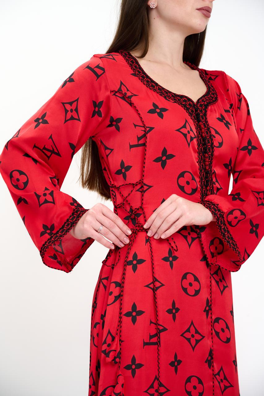 Moroccan jalabiya - Armani silk