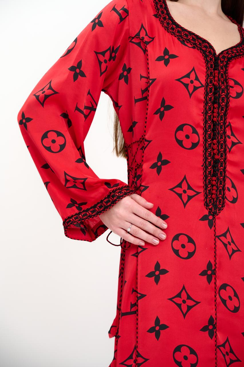 Moroccan jalabiya - Armani silk