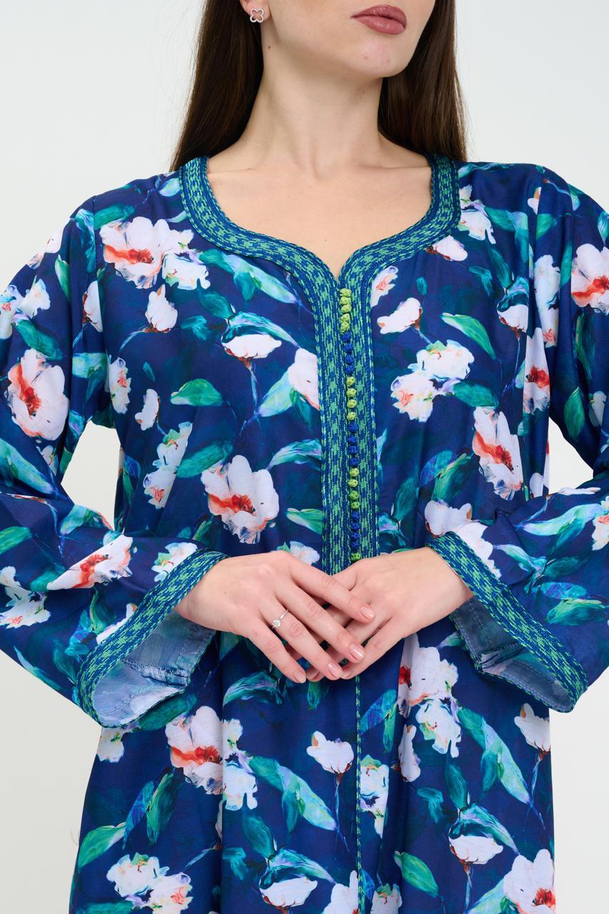 Moroccan jalabiya - Cotton